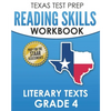 TEXAS TEST PREP Reading Skills Workbook Literary Texts Grade 4: Preparation for the STAAR Reading Tests - Paperback