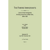 Famine Immigrants. Lists of Irish Immigrants Arriving at the Port of New York, 1846-1851. Volume VII, April 1851-December 1851. in Two Parts, Part 1 - Paperback
