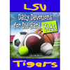 Daily Devotions for Die-Hard Kids LSU Tigers - Paperback