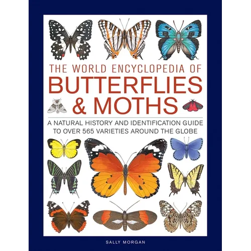 The World Encyclopedia of Butterflies & Moths: A Natural History and Identification Guide to Over 565 Varieties Around the Globe - Hardcover