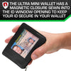 RFID Secure Slim Leather AirTag Wallet