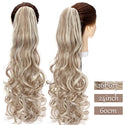 Synthetic Long Wavy Fake Ponytail Extension