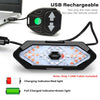 Bike Turn Signal Light Remote Control Bicycle Direction Indicator MTB LED Rear Rechargeable Steering Taillight with Horn