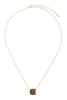 Cushion Glitter Necklace