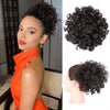Messy Curly Fluffy Hair Bun Clip in Ponytail Hair Extensions