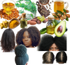 Chebe Hair Growth Oil  with Castor Oil-peppermint- Tea Tree-Willow Bark-Sweet almond oil, Grape Seed Oil, Herbal Hair Mix