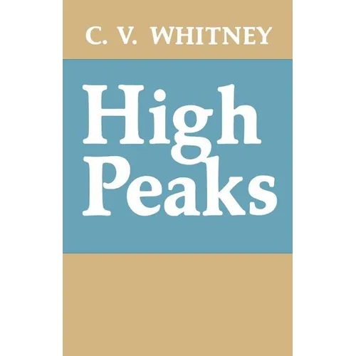 High Peaks - Paperback