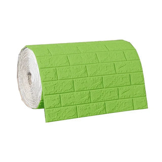 Buy green 3D Wallpaper Decoration Self-Adhesive