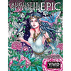 August Reverie 2: Epic - Fantasy Art Adult Coloring Book - Paperback