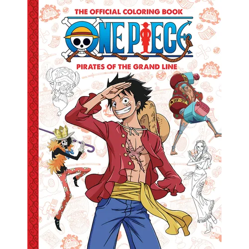 One Piece: Official Crew Coloring Collection: Pirates of the Grand Line - Paperback