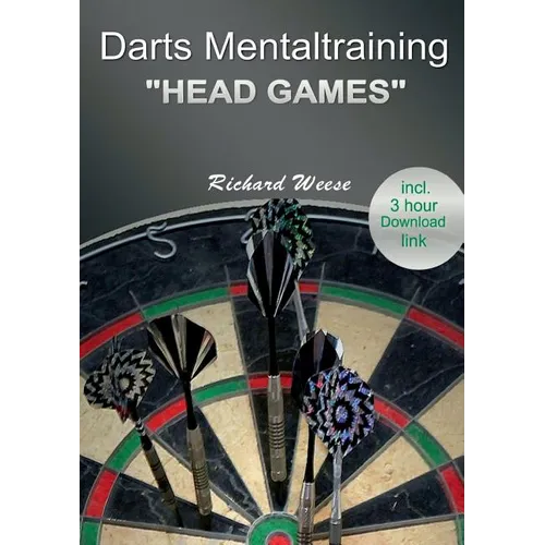 Darts mentaltraining "Head Games": English Edition - Paperback