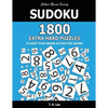 Sudoku: 1800 Extra Hard Puzzles To Keep Your Brain Active For Hours: Active Brain Series Book - Paperback
