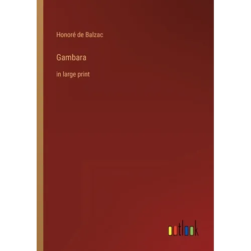 Gambara: in large print - Paperback