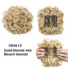LARGE Comb Clip in Curly Hair Extension