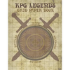 RPG Legends Grid Paper Book: Large Role Playing Graph Paper Book, Ideal for Creating Fantasy Maps, Worlds and Much More - Paperback
