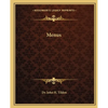 Menus - Paperback