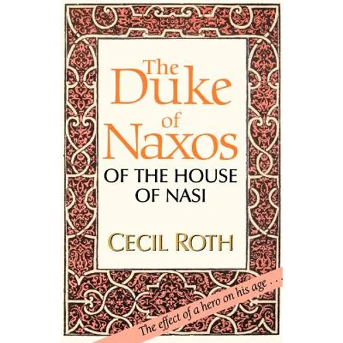 The Duke of Naxos of the House of Nasi - Paperback