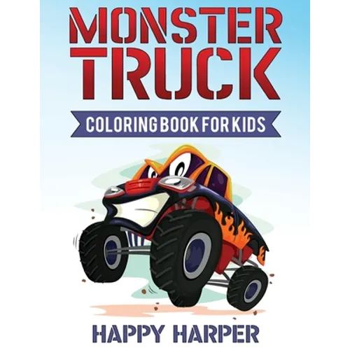Monster Truck Coloring Book - Paperback