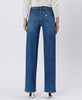 Elle Tummy Control 90's High Rise Wide Leg Jean