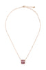 Cushion Glitter Necklace