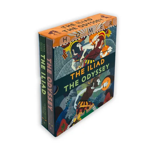 The Iliad/The Odyssey Boxed Set: (Two Illustrated Epic Retellings of Homer's Greek Myths Featuring Gods, Heroes, Battles, and Legendary Journeys for Y - Hardcover