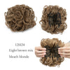 LARGE Comb Clip in Curly Hair Extension