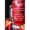 Smoothie Recipe Book To Gain Energy & Detox 17 Smoothie Bowl Recipes, Cleanse Drinks & Blender Mix Recipes To Feel Stronger - Paperback