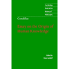 Condillac: Essay on the Origin of Human Knowledge - Hardcover