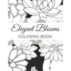 Elegant Blooms: Adult Coloring Book Gifts For Women Who Love Gardening - 50 Beautiful Floral Designs Featuring Patterns, Nature Scenes And More - Paperback