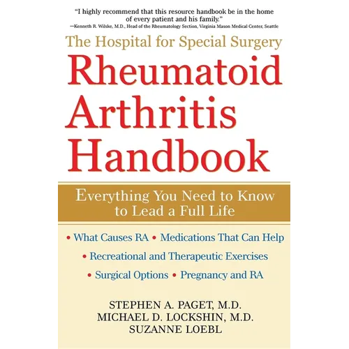 The Hospital for Special Surgery Rheumatoid Arthritis Handbook - Paperback