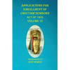 Applications For Enrollment of Choctaw Newborn Act of 1905 Volume VI - Paperback