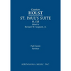 St. Paul's Suite, H.118: Full score - Paperback