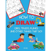 How to Draw Cars, Trucks, Planes, and Other Things That Go!: Learn to Draw Step by Step for Kids - Paperback