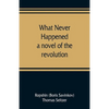 What never happened; a novel of the revolution - Paperback