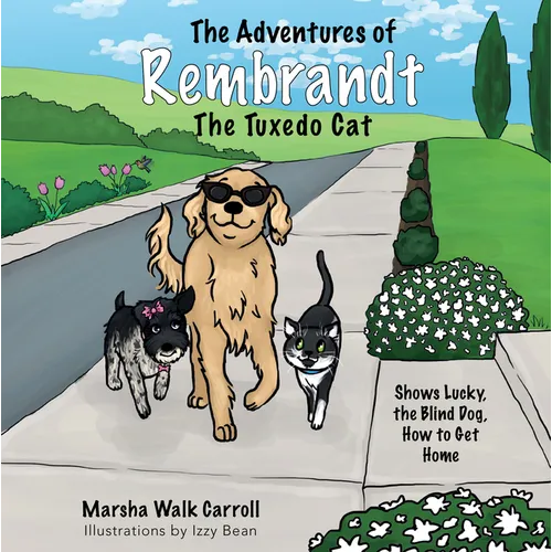 The Adventures of Rembrandt the Tuxedo Cat: Shows Lucky, the Blind Dog, How to Get Home - Paperback