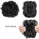LARGE Comb Clip in Curly Hair Extension