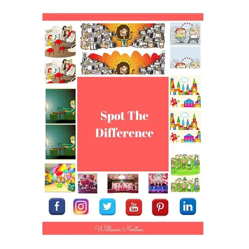 Spot the difference: educational games - Paperback