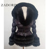 ZADORIN Fashion Faux Fur Coat