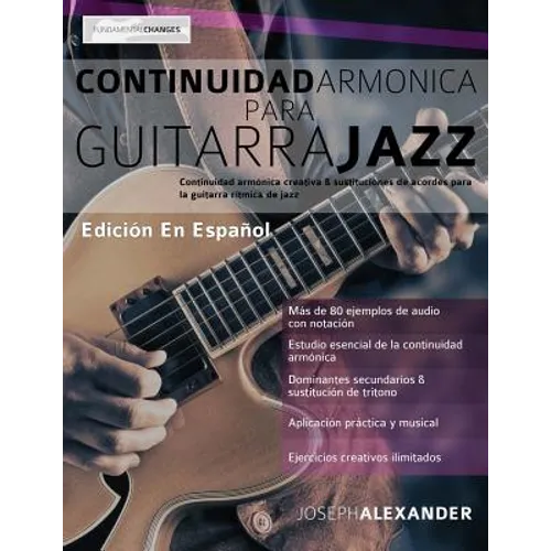 Continuidad armónica para guitarra jazz - Paperback