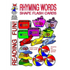 Rhyming Words Shape Flash Cards - Paperback