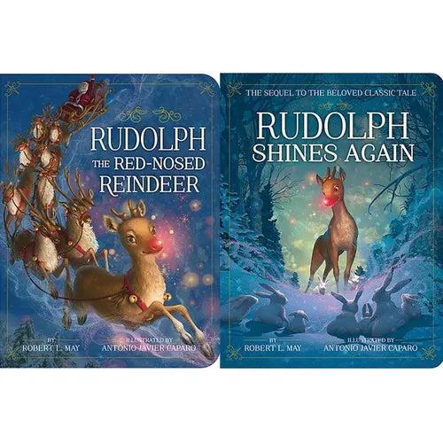 Rudolph the Red-Nosed Reindeer a Christmas Collection: Rudolph the Red-Nosed Reindeer; Rudolph Shines Again - Board Book