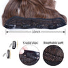 Synthetic Long Wavy Clip in