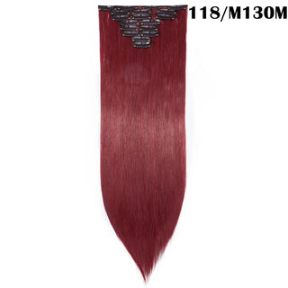 Buy 118-m130m Long Straight Clip in on Hair Extensions