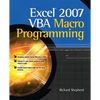 Excel 2007 VBA Macro Programming - Paperback