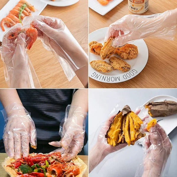 Transparent Disposable Gloves