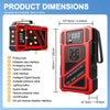 3000A 21V Car Jump Starter & 150PSI Tire Inflator 2-in-1 Portable Compressor