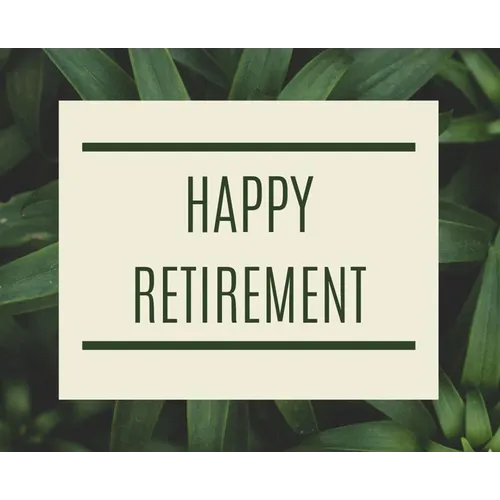 Happy Retirement Guest Book (Hardcover): Guestbook for retirement, message book, memory book, keepsake, landscape, retirement book to sign, gardening - Hardcover