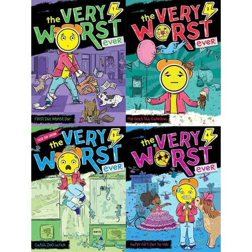 The Very Worst Ever Collected Set: First Day, Worst Day; Pop Goes the Carnival; Catch Zoo Later; Happy Gift Day to You - Paperback