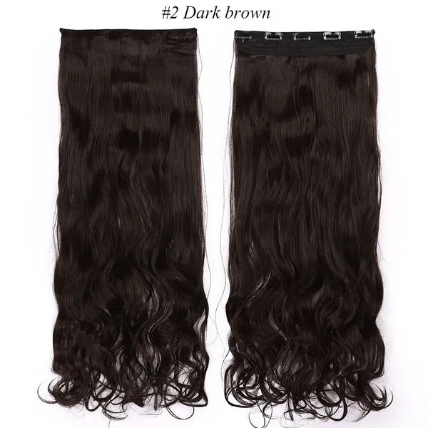 Synthetic Long Wavy Clip in