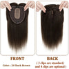 Women Toupee With Bangs Breathable 100% Real Human Hairpiece Blonde Color Wigs